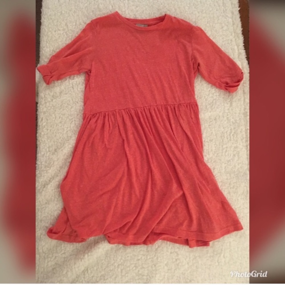 ASOS Red Oversized Cotton Smock
